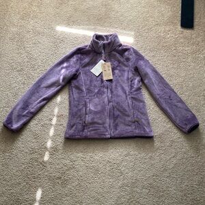 NWT Gerry plush pile jacket in “vintage fig” size small
